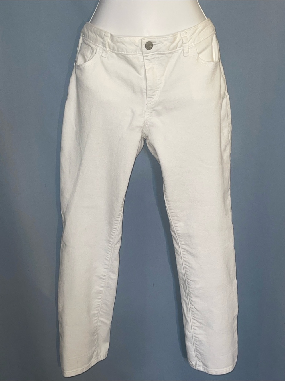 Simply Vera Vera Wang Men's White Relaxed Jeans